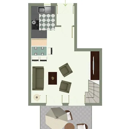 Apartamento Deichblick Suederloog 40 Whg 5 Spiekeroog